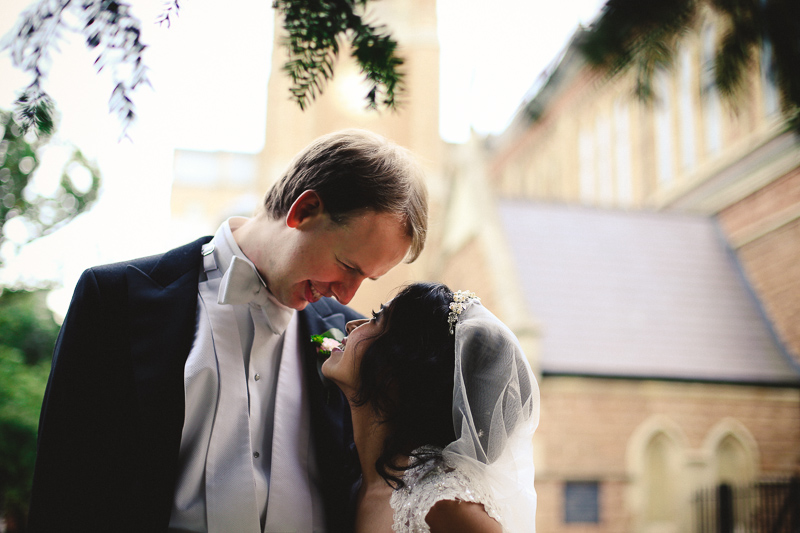 alternative bride and groom portrait by Love oh Love photography